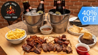 [Image: ¡Combo Convivio! Parrillada Mixta con: Puyazo o Lomito, Costilla, Pollo, Chorizo, Cervezas y Más.m]