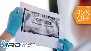 [Image: Radiografía Dental a Elección: Panorámica, Cefalométrica, Aleta de Mordida y Másm]