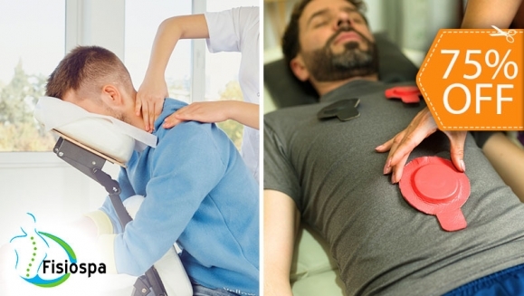 [Image: ¡Paga $10 en Lugar de $40 por Sesión Relajante a Elección: A) Masaje Relajante + Ajuste Quiropráctico o B) Masaje Relajante + Terapia de Imanes!m]