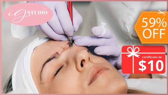[Image: ¡Paga $65 en Lugar de $160 por Microblading + Diseño de Cejas + Depilación de Cejas + Certificado de $10 en Cualquier Servicio!m]