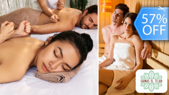 [Image: ¡Día de Spa Ilimitado para 2! Paga Q299 en Lugar de Q700 por Día de Spa con Circuito de Sauna Húmedo o Baño de Vapor + 30 Minutos de Masaje Corporal + 2 Mascarillas + Bebidas a Elección: 2 Smoothies, 2 Gaseosas o 2 Cervezas + 2 Tazas de Té y Más!m]