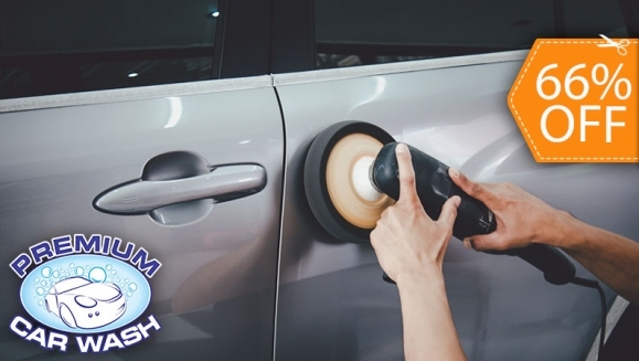 [Image: ¡Paga $22 en Lugar de $65 por Renovación de Pintura con Productos Meguiar's para tu Carro + Car Wash + Pulido de Silvines o Lavado de Motor!m]