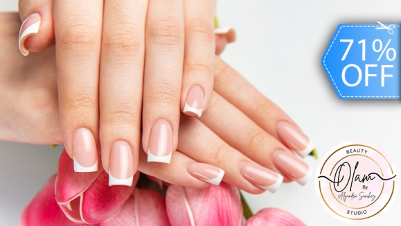 [Image: ¡Paga Q65 en Lugar Q225 por Set de Uñas Acrílicas a Elección, Entre: Baby Boomer, French o Naturales + Manicure Spa Express!m]