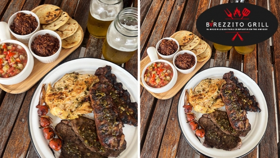 [Image: ¡Para Saborear Juntos! ¡Paga $20 en Vez de $36.99 por Parrillada para 2-3 Personas que Incluye: 1 Lb de Pollo + 12 Oz de Carne de Res + 12 Oz de Costilla de Cerdo + 4 Chorizos de Tuza + Bebida a Elección + 4 Acompañamientos!m]