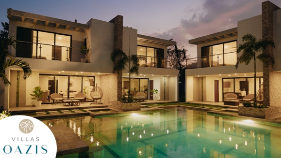 [Image: ¡Paga Q3,999 en Lugar de Q6,640 por Estadía de Fin de Semana (2 Noches) Hasta Para 10 Personas en Villa de Lujo Equipada en Monterrico: Habitaciones con A/C, Cocina Completa, Comedor, Sala, Jacuzzi Privado, Piscinas, Áreas Para el Descanso y Más!m]