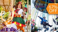 [Imagen:¡Paga $5 en Lugar de $15 por 1 Entrada con Atracciones Ilimitadas: Sillas Voladoras, Escalada, Péndulo, Granjita, Canopy, Carrusel y Más!]