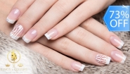 [Imagen:¡Paga Q65 en Lugar de Q245 por Set de Uñas Acrílicas, Baby Boomer, Naturales o French + Decoración en 2 Uñas + Manicure Express!]