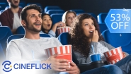[Imagen:¡Paga Q139 en Lugar de Q296 por 2 Entradas para Película a Elección (Estreno o Cartelera) + 2 Hot Dogs + 1 Poporopo Grande + 2 Bebidas de 16 Onzas o 2 Granitas!]
