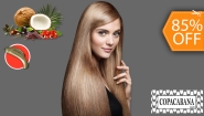 [Imagen:¡Paga $25 en Lugar de $165 por Alisado Brasileño en Copacabana Salón, Elige entre: Samba (Aceite de Coco), Guaraná, Chocolate, Argán o Do Brasil Acai + Potencializador Photon Lizze Supreme + Lavado Detox + Mascarilla y Más!]