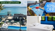 [Image: ¡Paga Q599 en Lugar de Q1,000 por Estadía Para 2 Personas en Río Dulce: Habitación Standard con Cama Matrimonial y A/C + Ducha y Baño Privado + 2 Desayunos + Piscinas + Ingreso a Museo Privado del Hotel!m]
