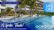 [Image: ¡OFERTA FLASH! ¡Oceana Resort TODO INCLUIDO! Paga Q1,999 en Lugar de Q3,040 por Estadía Familiar para 2 Adultos + 2 Niños ¡Fin de Semana SIN RECARGO! Solo 50 Habitaciones Disponiblesm]
